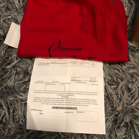 Simple Louboutin 100 - Picture 8 of 9